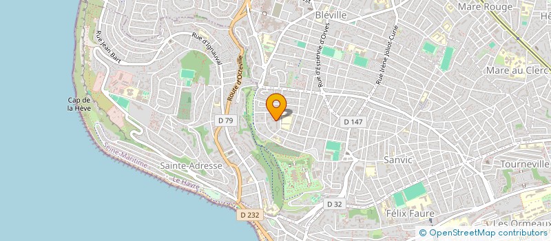 localisation de l'entreprise MADAME SHIRLEY PERCEVAL à LE HAVRE