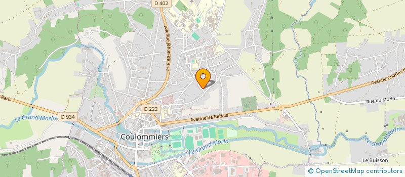 localisation de l'entreprise MADAME SHIRLEY POILANE à COULOMMIERS