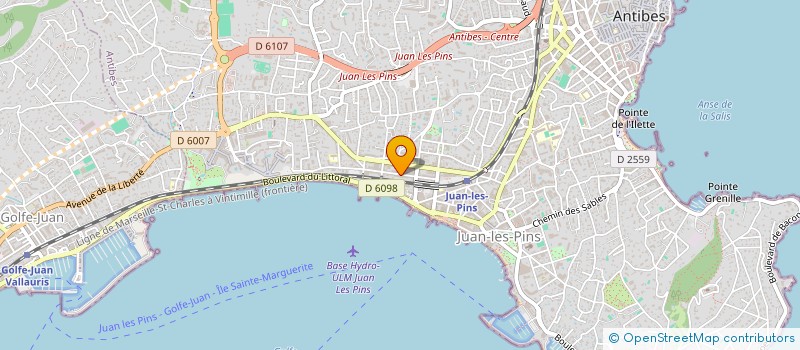 localisation de l'entreprise MADAME SHIRLEY SEVEGRAND à ANTIBES