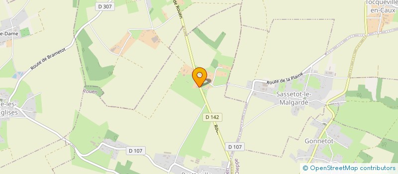 localisation de l'entreprise MADAME SHIRLEY THIRIAT  BRETTEVILLE-SAINT-LAURENT