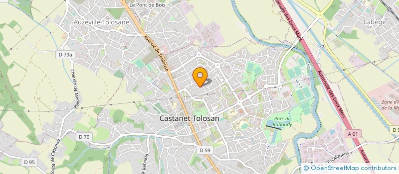 localisation de l'entreprise MADAME SHIRLEY TONNEAU à CASTANET-TOLOSAN