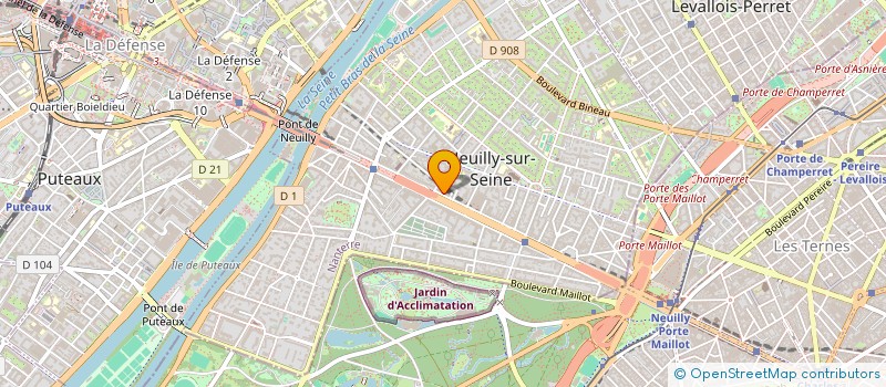 localisation de l'entreprise MADAME SHIRLEY TOUATI à NEUILLY-SUR-SEINE
