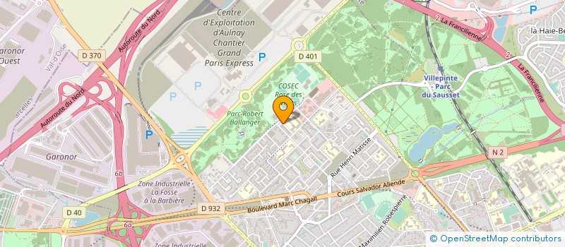 localisation de l'entreprise MADAME SHIRLEY TSHILUMBAZ DJELLA à AULNAY-SOUS-BOIS