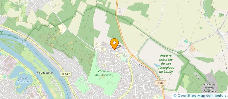 localisation de l'entreprise MADAME SHIRLEY VAUZELLE  LIMAY