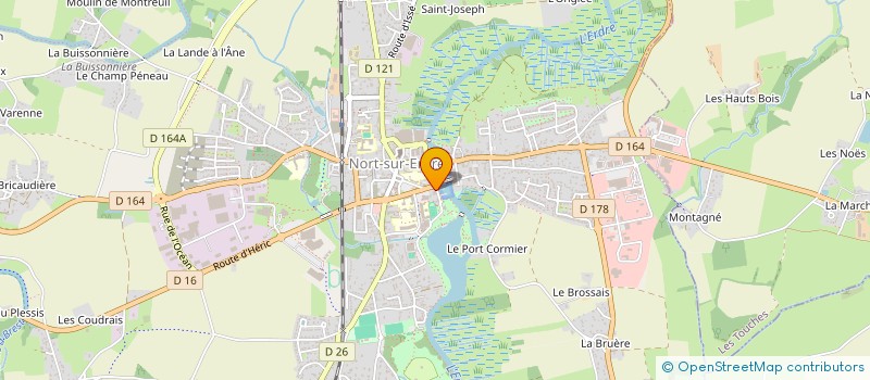 localisation de l'entreprise MADAME SHIRLEY VION à NORT-SUR-ERDRE