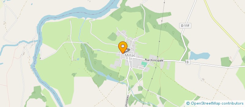 localisation de l'entreprise MADAME SHIRLEY WILKINS  MILLAC