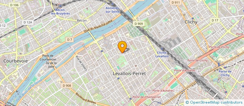 localisation de l'entreprise MADAME SHIRLY LELLOUCHE à LEVALLOIS PERRET