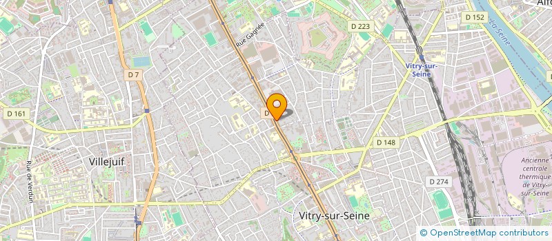 localisation de l'entreprise MADAME SHISHI CHEN à VITRY-SUR-SEINE