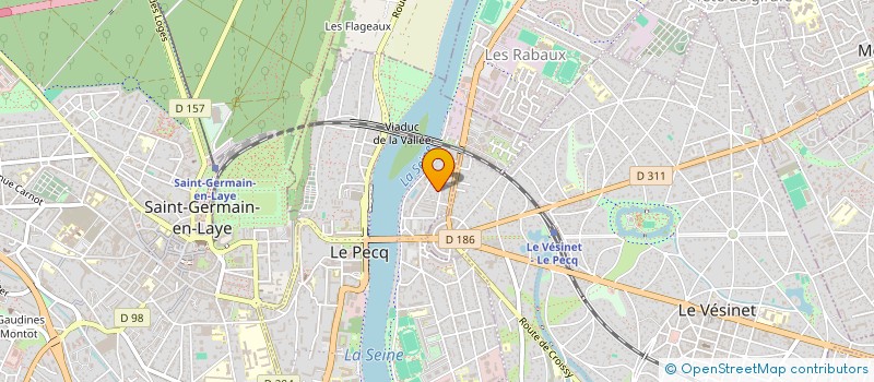 localisation de l'entreprise MADAME SHIVANI SHANKAR  LE PECQ