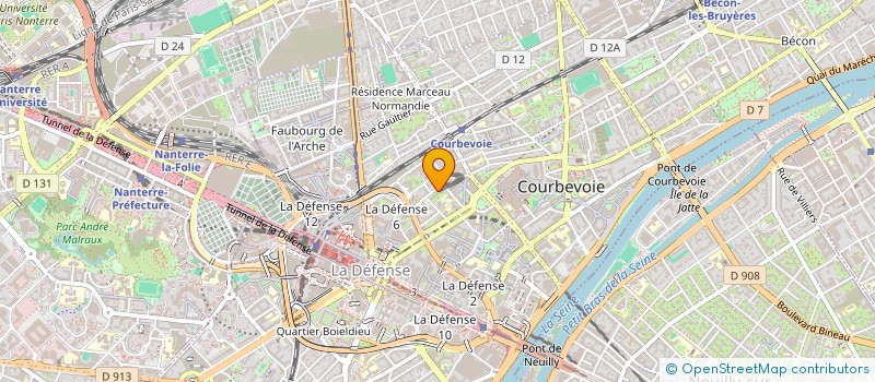 localisation de l'entreprise MADAME SHIYI NIE  COURBEVOIE