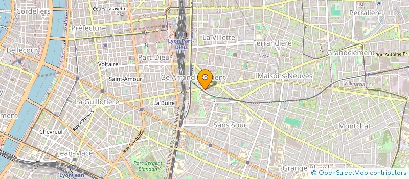 localisation de l'entreprise MADAME SHIYING KANG  LYON