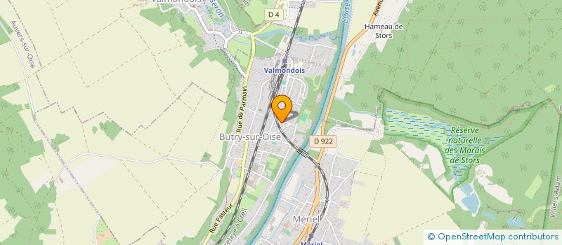 localisation de l'entreprise MADAME SHIYUAN WU  BUTRY-SUR-OISE