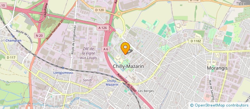 localisation de l'entreprise MADAME SHKJIPE REDJEPI à CHILLY-MAZARIN