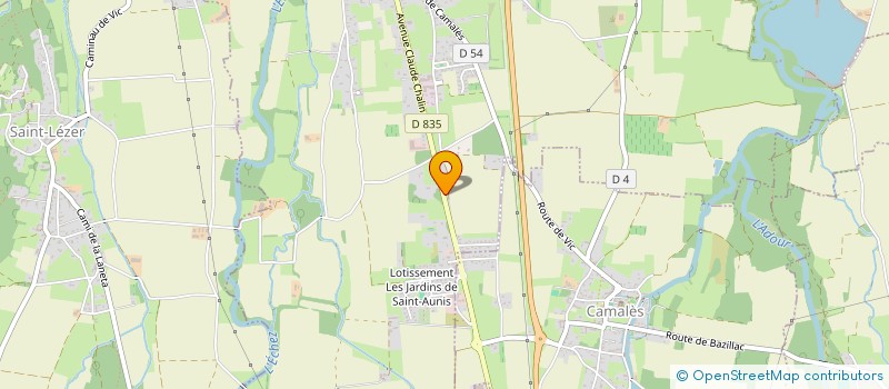 localisation de l'entreprise MADAME SHOHAM HOFFMANN  VIC-EN-BIGORRE