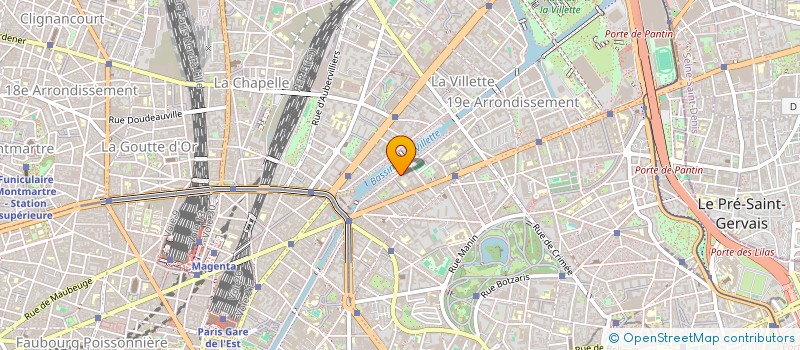 localisation de l'entreprise MADAME SHOHREH DAVAR PANAH  PARIS