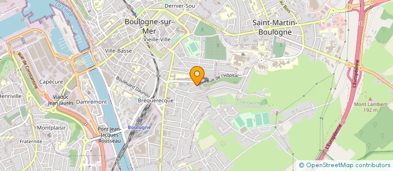 localisation de l'entreprise MADAME SHONA CARCELES STUART-SMITH à BOULOGNE-SUR-MER