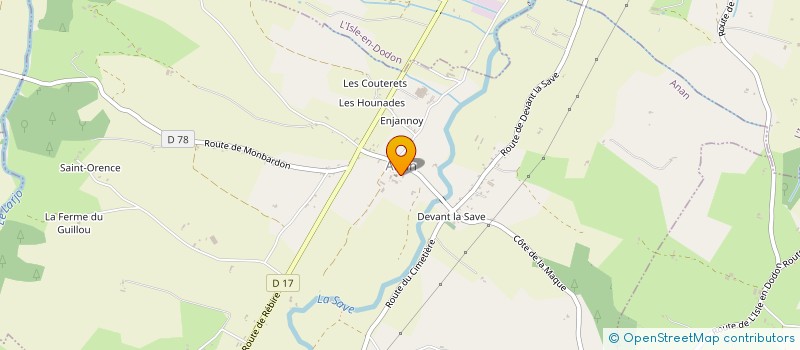 localisation de l'entreprise MADAME SHONA COLLINS  BOISSEDE