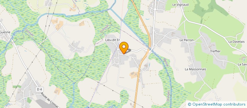 localisation de l'entreprise MADAME SHONA GAUTIER  DONGES