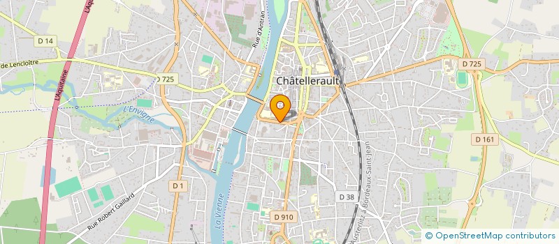 localisation de l'entreprise MADAME SHONA GONNEAU BERTHAULT à CHATELLERAULT