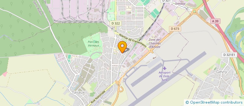 localisation de l'entreprise MADAME SHONA PROST  TAVAUX