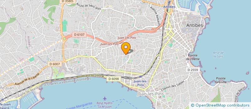 localisation de l'entreprise MADAME SHONNA AOUIZERATE à ANTIBES