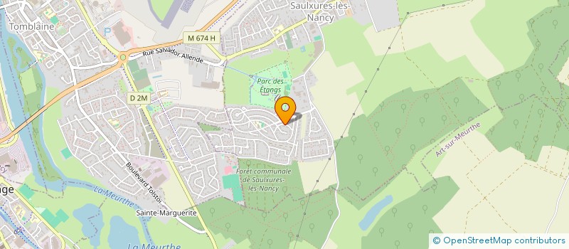 localisation de l'entreprise MADAME SHOVA BARAILY  SAULXURES-LES-NANCY