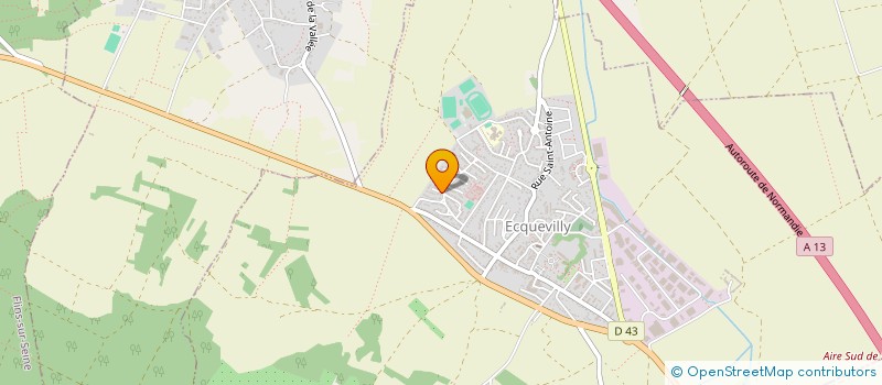 localisation de l'entreprise MADAME SHPRESA ZYMBERI  ECQUEVILLY