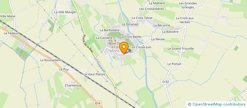 localisation de l'entreprise MADAME SHRADDHA BANSODE  MONT-DOL