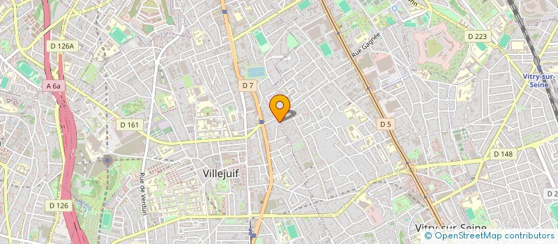 localisation de l'entreprise MADAME SHU CHEN  VILLEJUIF