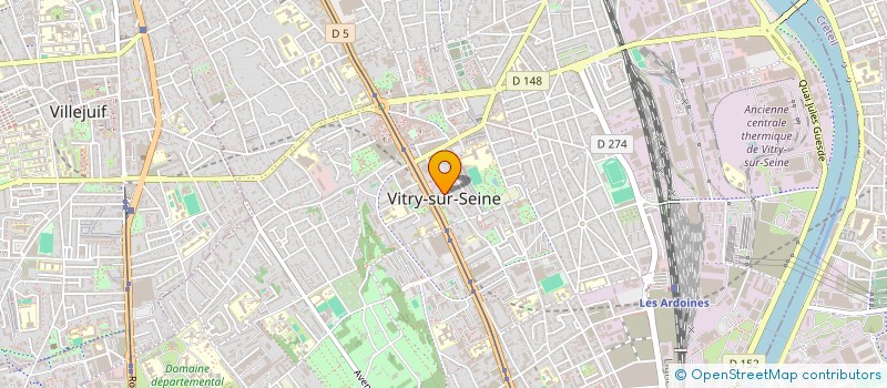 localisation de l'entreprise MADAME SHU-YU LIANG à VITRY-SUR-SEINE
