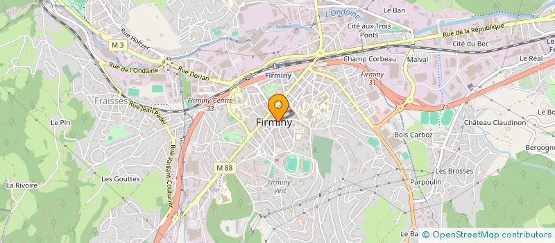 localisation de l'entreprise MADAME SHUING KONG  FIRMINY