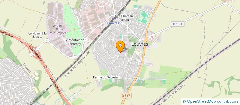 localisation de l'entreprise MADAME SHUMING MU  LOUVRES