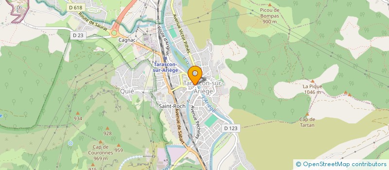 localisation de l'entreprise MADAME SHUSHAN AVETISYAN à TARASCON-SUR-ARIEGE