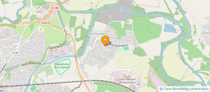 localisation de l'entreprise MADAME SHUSHANIK GEVORKYAN  CARCASSONNE