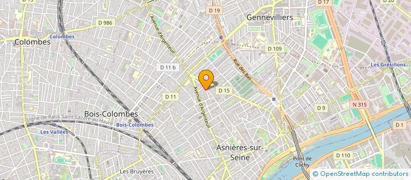 localisation de l'entreprise MADAME SHUVA MISHRA  ASNIERES-SUR-SEINE