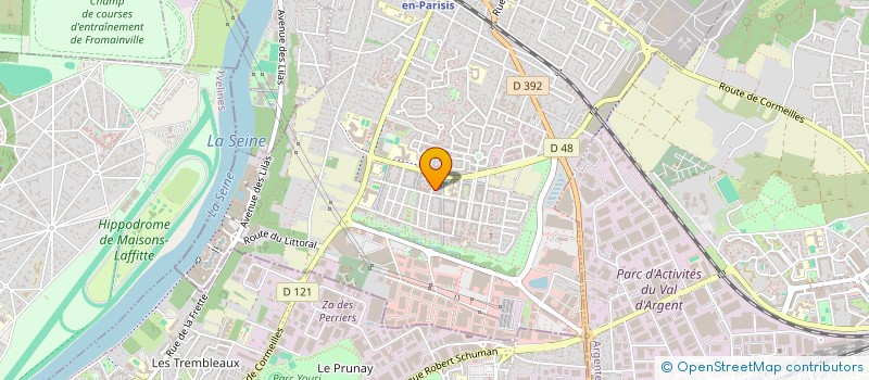 localisation de l'entreprise MADAME SHYNESS BELHADJ BENZIANE  CORMEILLES-EN-PARISIS