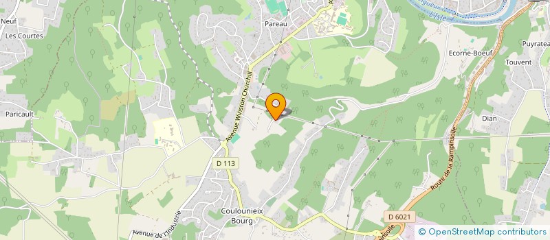 localisation de l'entreprise MADAME SI-ANN MEYER  COULOUNIEIX-CHAMIERS