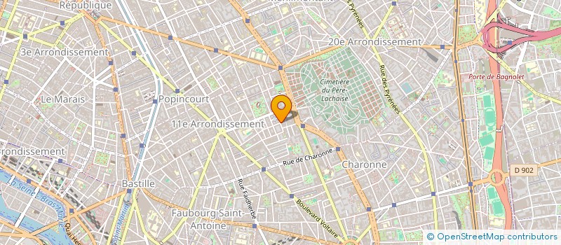 localisation de l'entreprise MADAME SI CHOW  PARIS