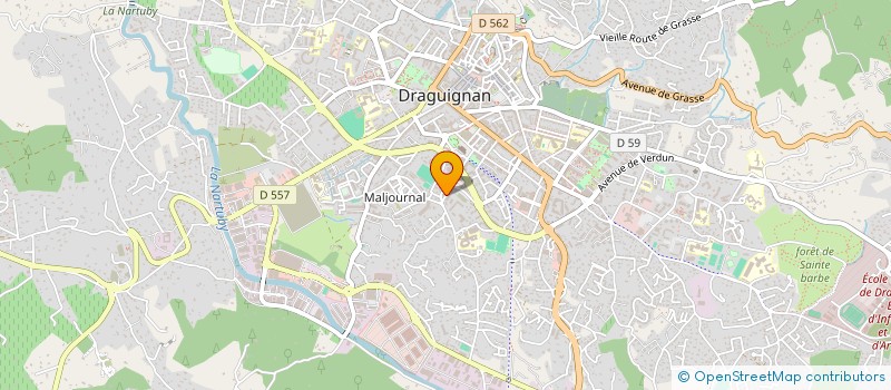 localisation de l'entreprise MADAME SIAM BOUABIB  DRAGUIGNAN