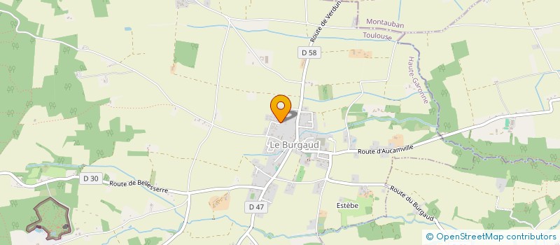 localisation de l'entreprise MADAME SIAM KHEBIBECHE à LE BURGAUD