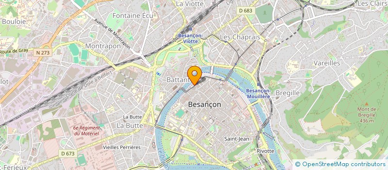 localisation de l'entreprise MADAME SIAM OLIVIER à BESANCON