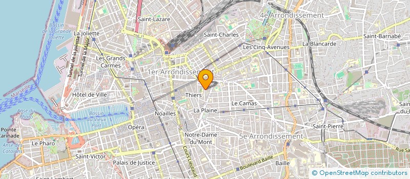 localisation de l'entreprise MADAME SIAN CRISCUOLO à MARSEILLE