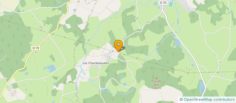 localisation de l'entreprise MADAME SIAN HUGHES  SAINT-GERMAIN-LES-BELLES