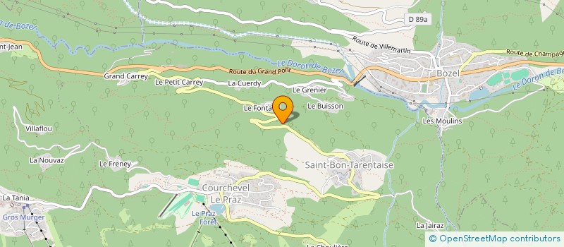 localisation de l'entreprise MADAME SIAN LEWIS à COURCHEVEL