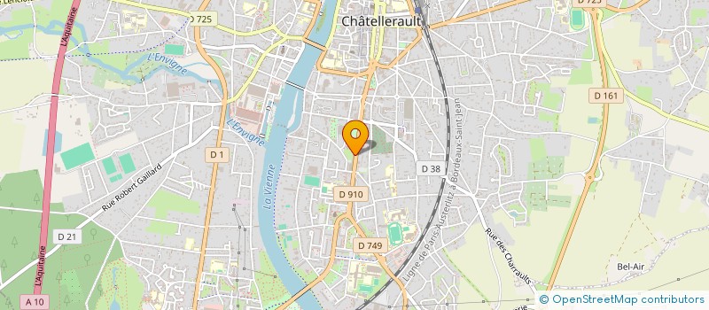 localisation de l'entreprise MADAME SIATA CISSE  CHATELLERAULT