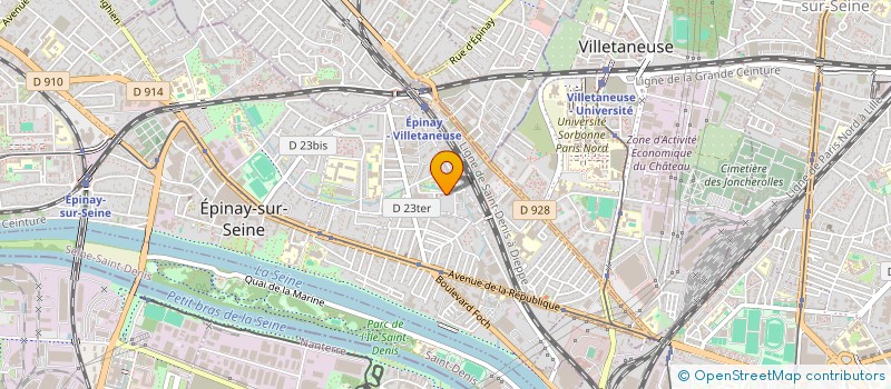 localisation de l'entreprise MADAME SIATA DIOUARE à EPINAY-SUR-SEINE