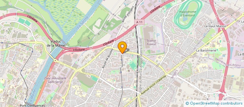 localisation de l'entreprise MADAME SIBEL ARSLAN à ANGERS