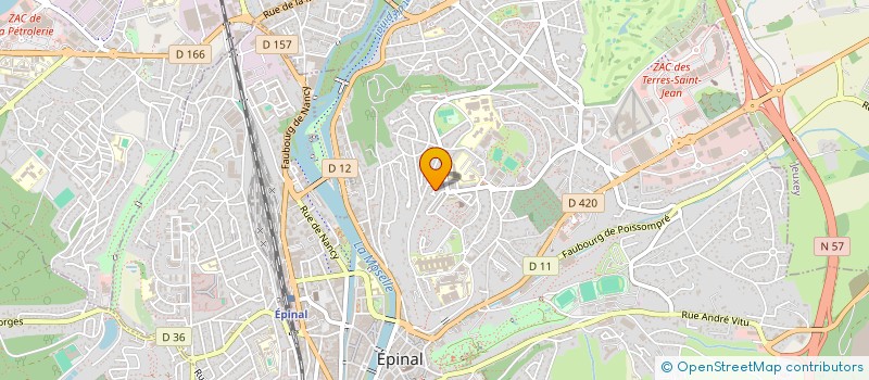 localisation de l'entreprise MADAME SIBEL CAN à EPINAL