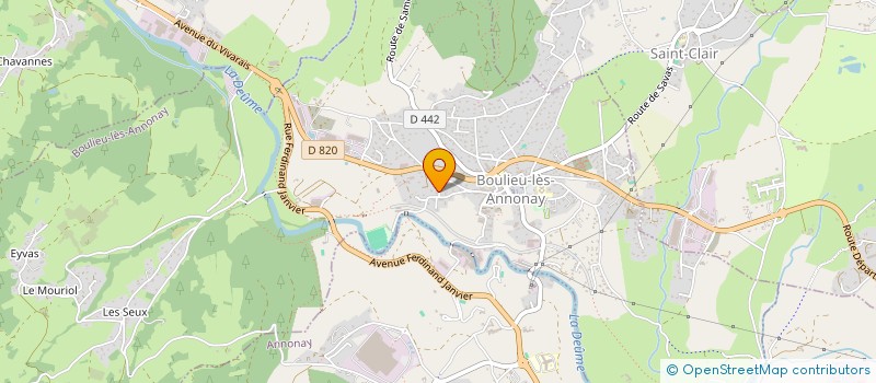 localisation de l'entreprise MADAME SIBEL ILGI  BOULIEU-LES-ANNONAY