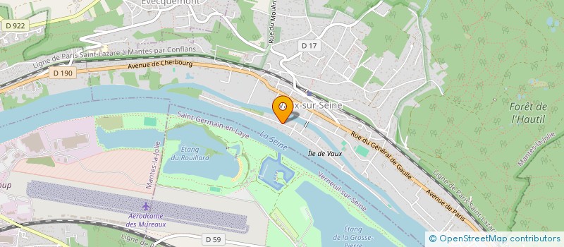 localisation de l'entreprise MADAME SIBEL TUGRUL  VAUX-SUR-SEINE